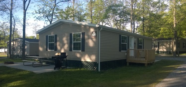 Outside view of Darien Lake Guest House